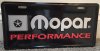 Mopar Performance License Plate